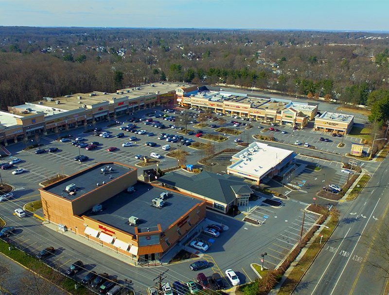 hilltop mall aerial parking