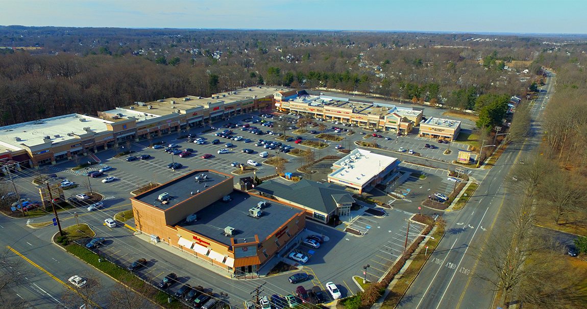 hilltop mall aerial parking