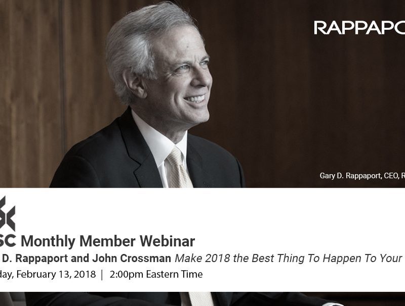 Gary Rappaport Webinar