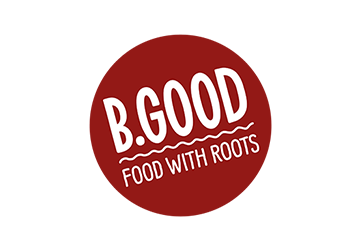 B.GOOD Food with Roots Logo