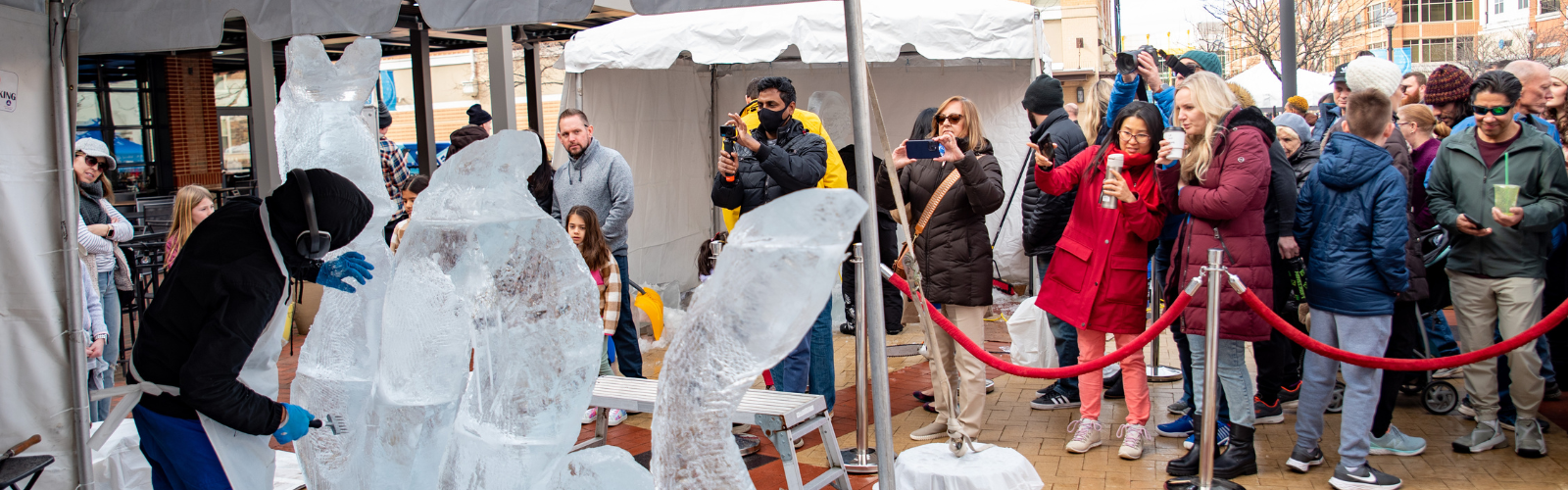 One-Of-A-Kind Ice Sculptures Return to Village at Leesburg This Weekend