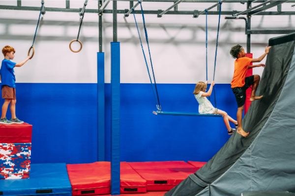 dominique_dawes_1 children practicing gymnastics