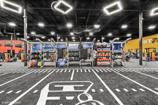 crunch fitness_4 interior of fitness equipment at Crunch Fitness