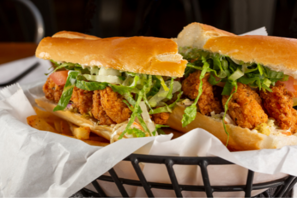 3 Po'boy Sandwich